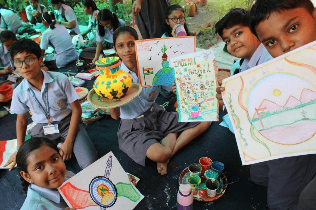 Students Art and Craft Activities